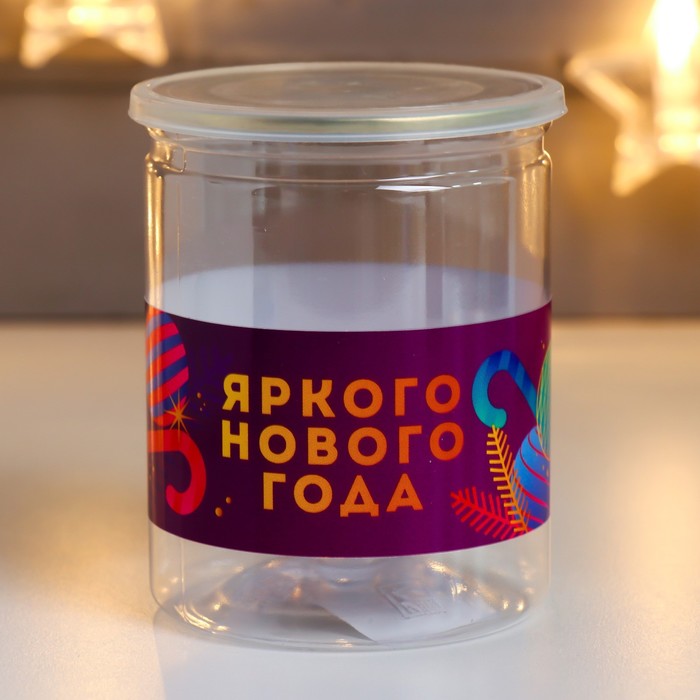 

Копилка-банка пластик "Яркого Нового года"