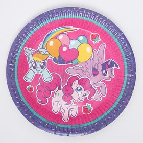 

Набор бумажной посуды "С Днем Рождения", Little Pony