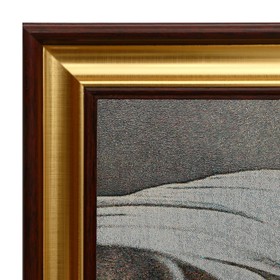 

R130-40х80 Картина из гобелена "Девушка в простыне" (48х87)