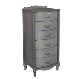

Комод Leset Джульетта узкий 6 ящ. 405х490х1070 Серый ясень