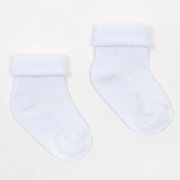 Носки детские, цвет белый, размер 6 носки детские цвет белый размер 6