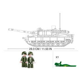 Конструктор Модельки «Боевой танк», 766 деталей от Сима-ленд