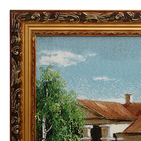 

E099-60х120 Картина из гобелена "Деревенское умиротворение" (65х125)