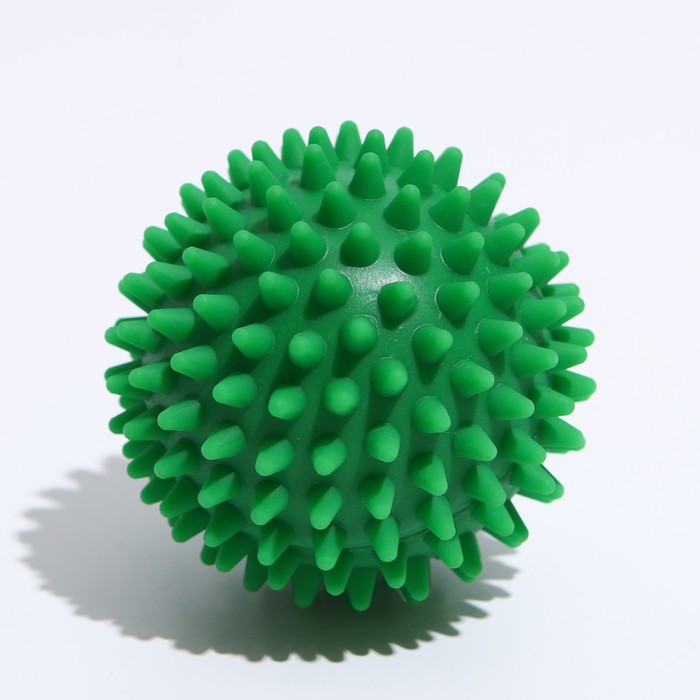 фото Игрушка "мяч массажный" №2, 7,7 см, зелёная зооник
