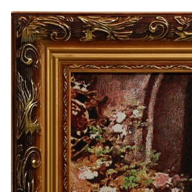 

E114-60х120 Картина из гобелена "Проводы рыцаря" (65х125)