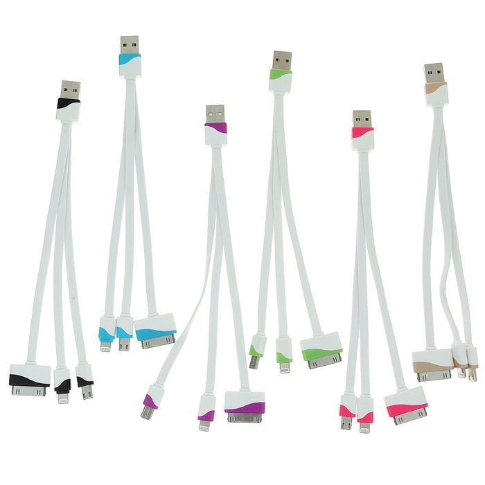 Универсальное зарядное устройство для сотовых телефонов i4/i5/MicroUSB