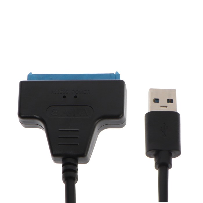 Переходник для SATA, подключение жестких дисков к USB 3.0, черный портативный кабель адаптер usb 2 5 к sata кабели для жестких дисков 3 5 дюйма 7 15 дюймов кабель адаптер для жестких дисков hdd ssd
