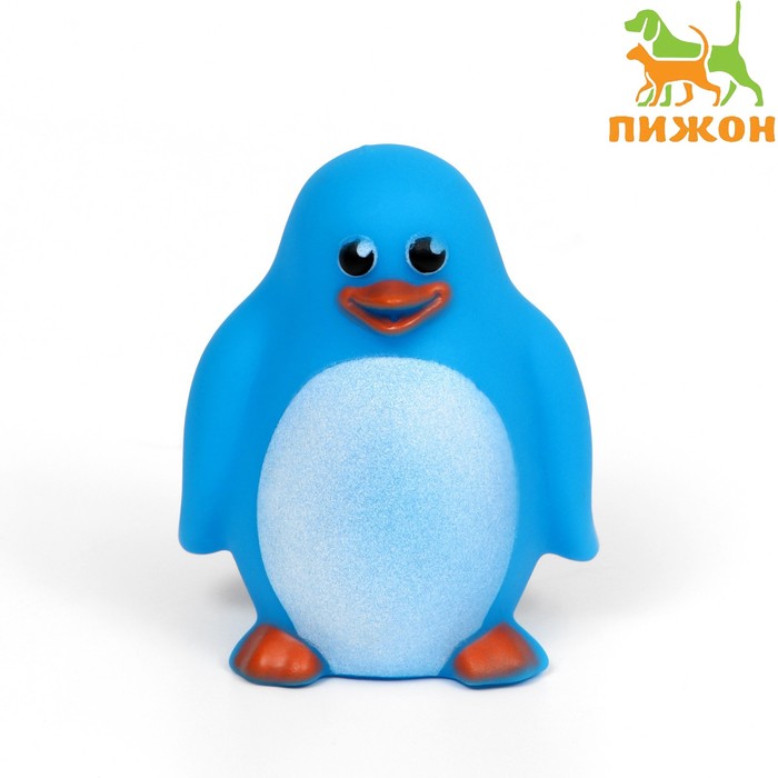 Игрушка пищащая "Пингвин" для собак, 7,5 х 6 см