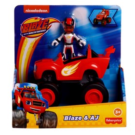 

Игровой набор «Машинка Blaze Вспыш с фигуркой Эй-Джей»
