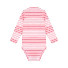 

Боди для девочки с длинным рукавом, рост 86 см, цвет светло-розовый