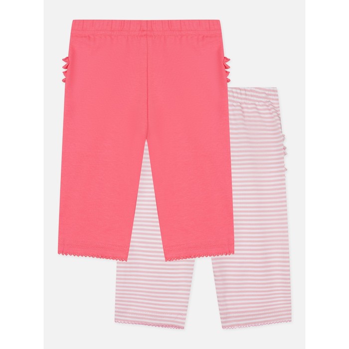 фото Леггинсы для девочки, рост 74 см - 2 шт. playtoday