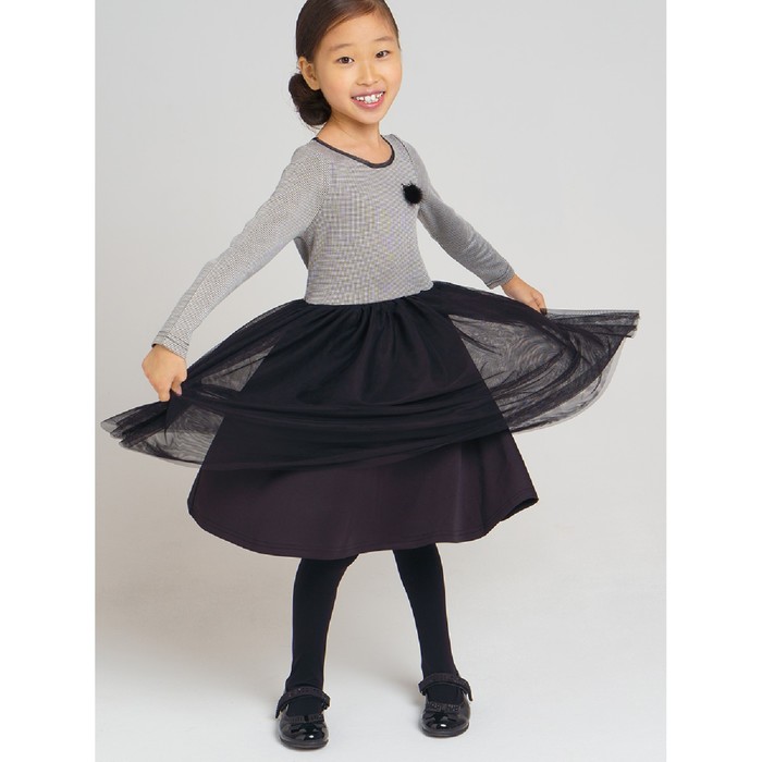 фото Нарядное платье для девочки, рост 110 см playtoday