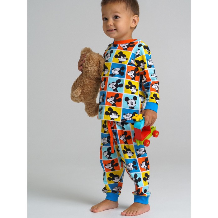 Пижама с принтом Disney для мальчика, рост 80 см