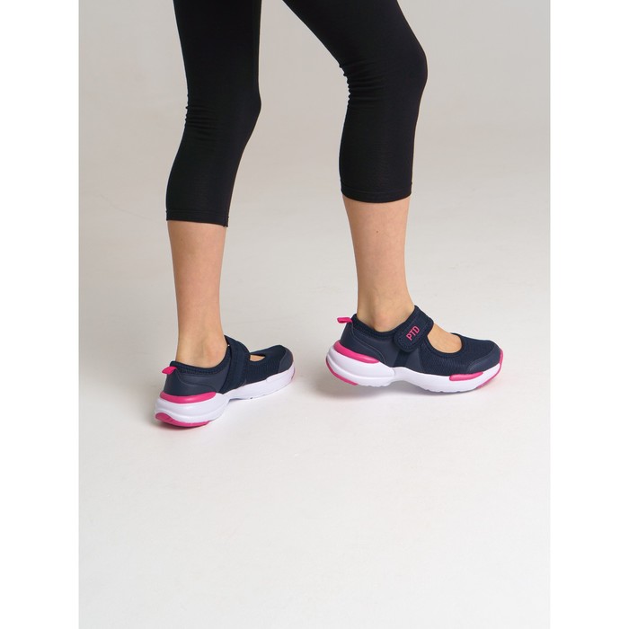 фото Спортивные туфли для девочки, размер 34, цвет тёмно-синий playtoday