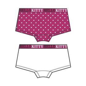 

Трусы с принтом Hello Kitty для девочки, рост 134-140 см - 2 шт.