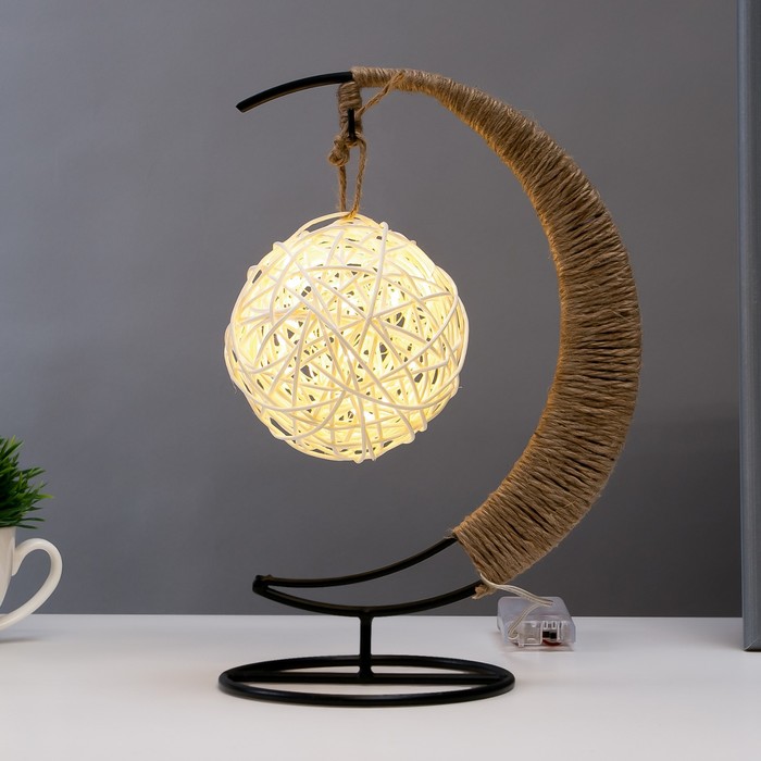 

Ночник 16824/1 LED от батареек 2АА черный 17х10х28 см RISALUX