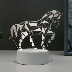 Светильник сенсорный 'Лошадь' LED 3 цвета от USB Ош