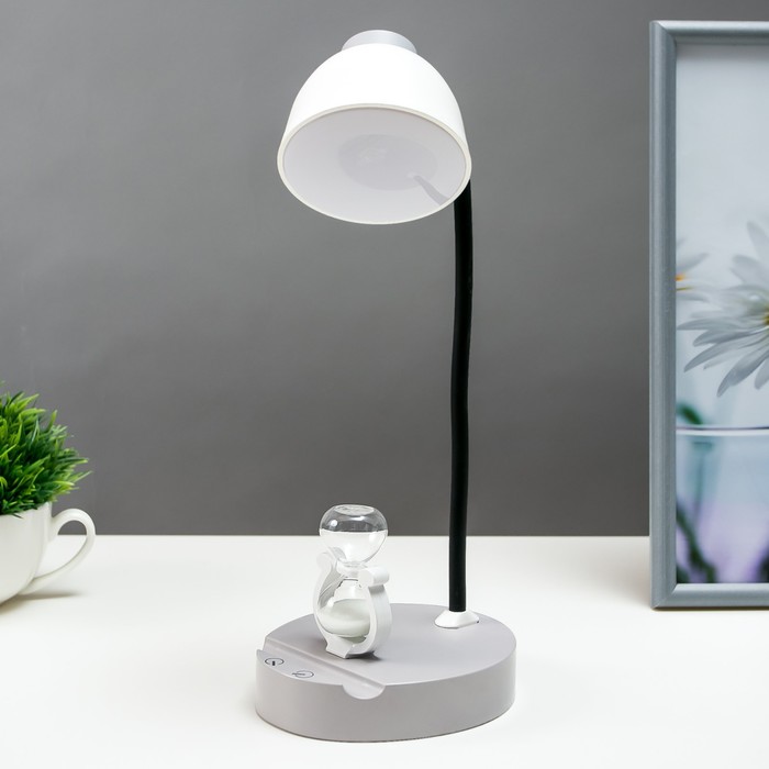 

Настольная лампа сенсорная 16845/1WT LED 2Вт USB АКБ белый 11х13х34,5 см RISALUX