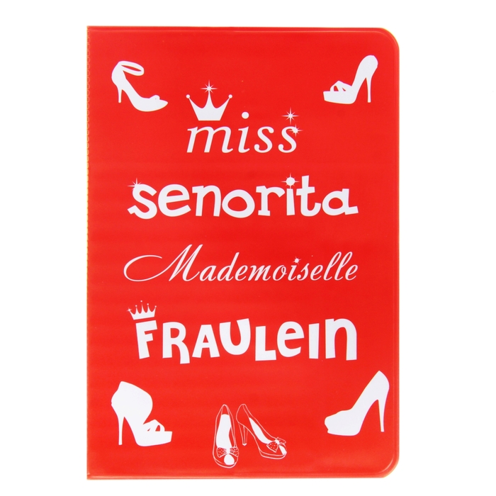 Обложка для паспорта "Miss senorita"