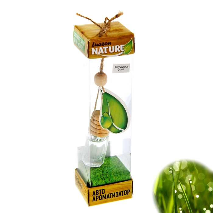 Ароматизатор для авто "Luazon Nature", утренняя роса