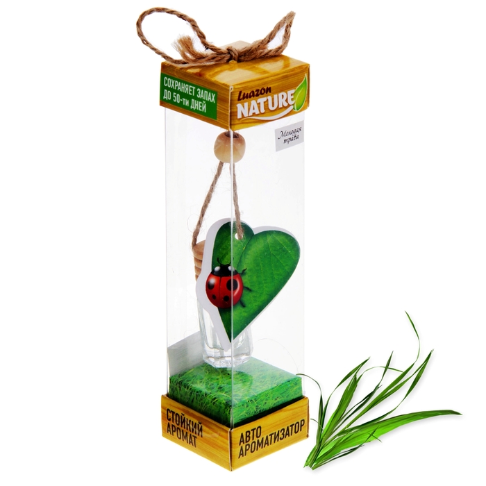 Ароматизатор для авто "Luazon Nature", молодая трава