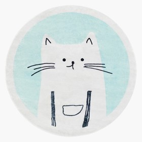 

Ковёр детский Этель «Котик», d=80х1200г/м2