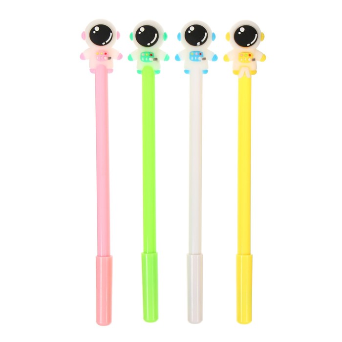 Ручка-прикол Calligrata "Космонавт", гелевая, МИКС 7303635