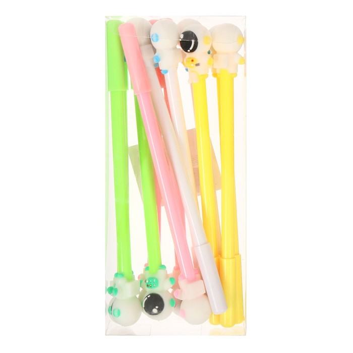 Ручка-прикол Calligrata "Космонавт", гелевая, МИКС 7303635