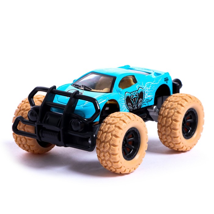 Джип металлический Monster Trucks, МИКС