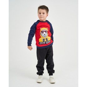 

Свитшот для мальчика, цвет красный, рост 110 см