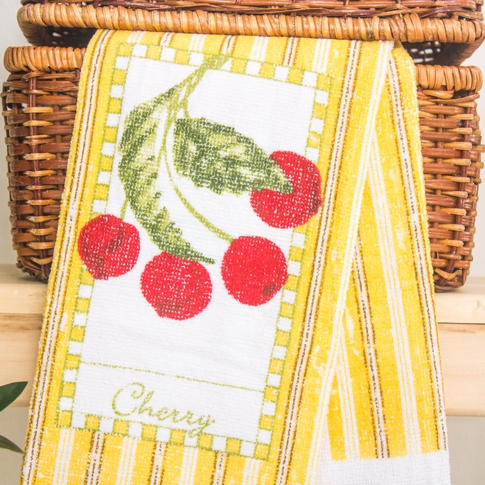 Полотенце кухонное 46х66 см "Черри"