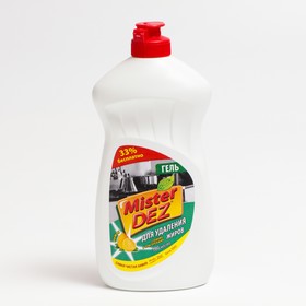 Чистящее средство Mister Dez Eco-Cleaning "Лимон", гель, для удаления стойких и пригоревших жиров, 500 мл