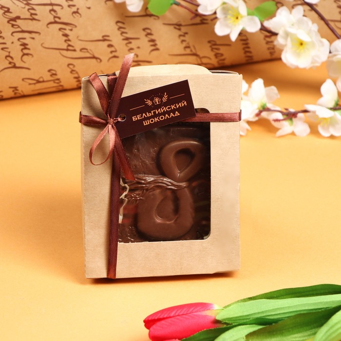 Шоколадная фигурка «8 марта. Весна», 80 г рамка для фото весна stilars 8 марта женщинам