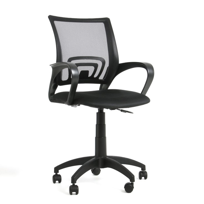 Кресло Бюрократ CH-695NLT черное, TW-01 сиденье TW-11 сетка/ткань кресло руководителя бюрократ ch 607 черный сетка ткань пластик