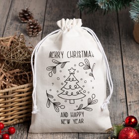 

Набор в мешочке "Christmas" полотенце 40х73см, формочки для запекания 3 шт