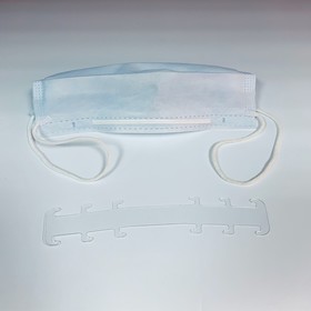 Фиксатор для медицинской маски, ПЭТ 0,5мм, цвет прозрачный от Сима-ленд