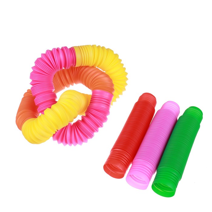 

Игрушка-антистресс Pop Tubes, набор шт., цвета МИКС