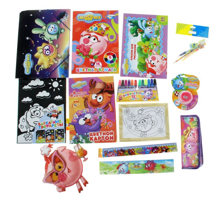 Набор отличника "Скоро в школу. Смешарики"