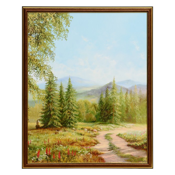

Картина "Ёлки" 50х40 (43х53) см