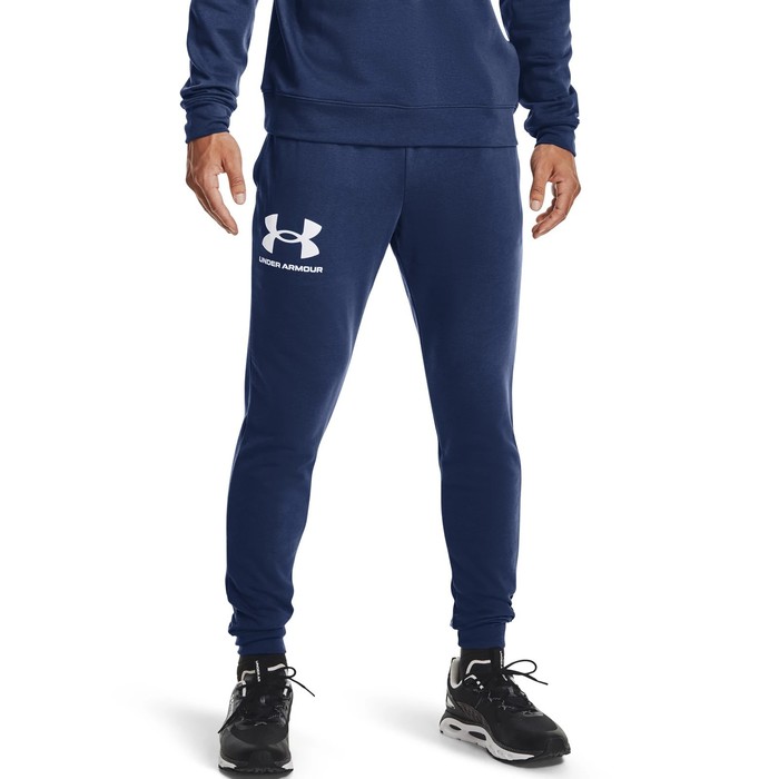 фото Брюки under armour rival terry jogger мужские, размер 48-50