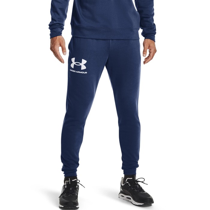 фото Брюки under armour rival terry jogger мужские, размер 50-52
