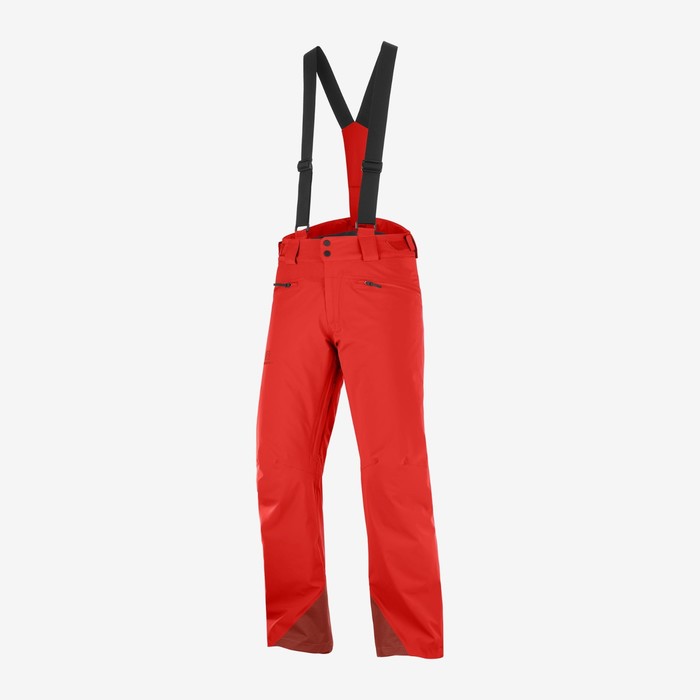 Горнолыжные брюки Salomon FORCE PANT M Goji_Berry мужские, размер L/S (LC1403600)