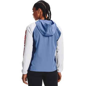 

Джемпер Under Armour Woven CB WM Hooded Jacket женский, размер 42-44 (1368356-488)