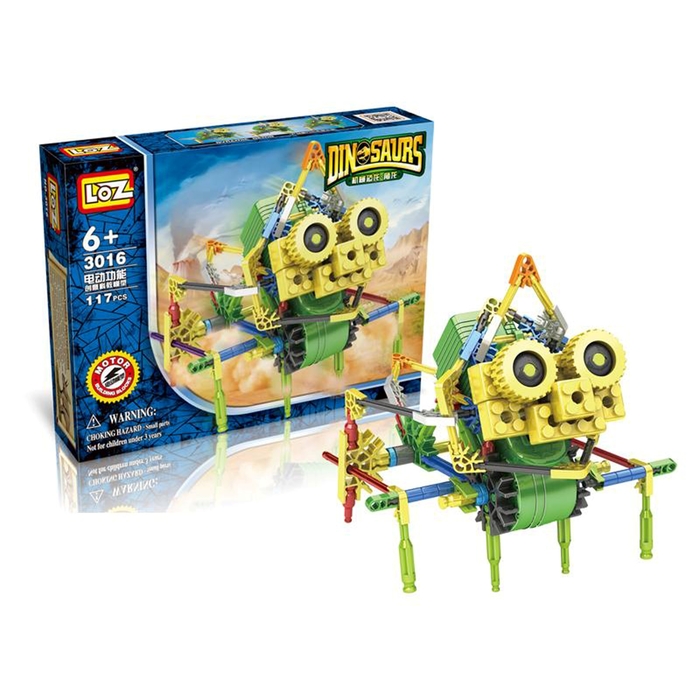 Конструктор «Кибер-многоножка», работает от батареек, 117 деталей