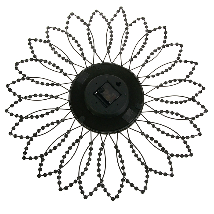 Часы настенные интерьерные "Серия Ажур. Холодная дымка", d=59 см