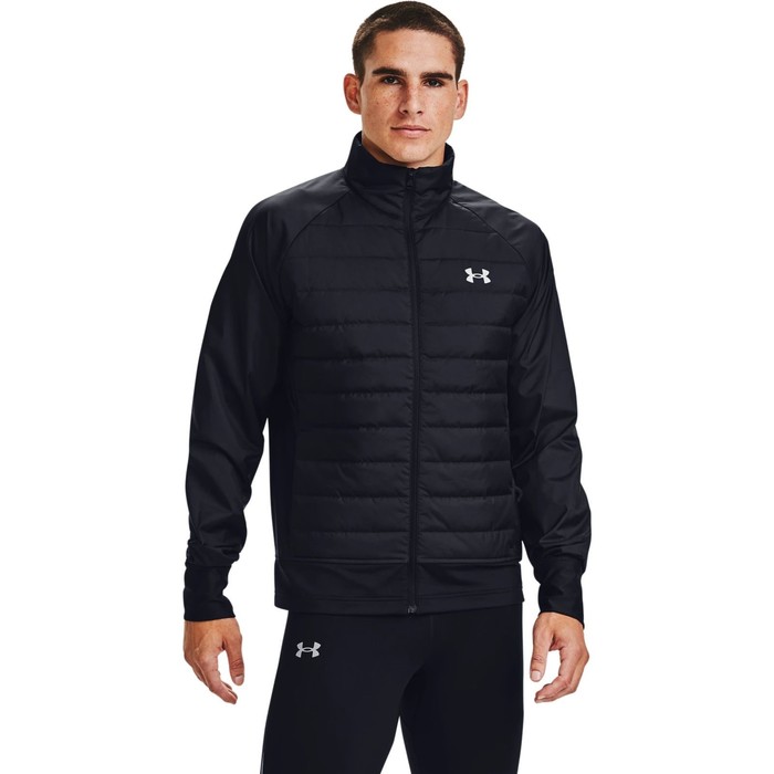 фото Куртка run insulate hybrid jacket мужская, размер 50-52 (1355807-001) under armour