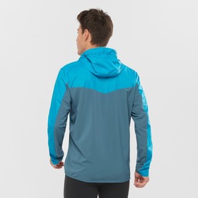 

Куртка Salomon AGILE FZ HOODIE M мужская, размер 46-48 (LC1607700)