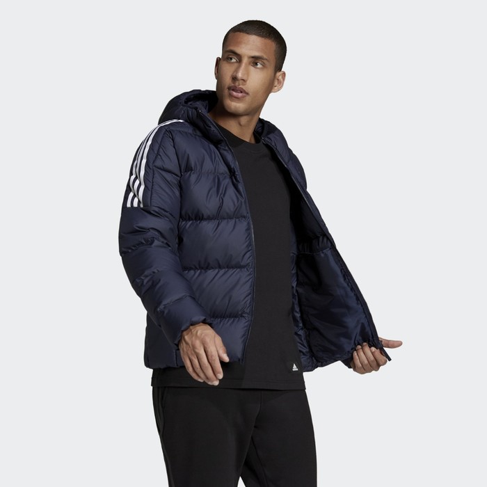 фото Куртка adidas ess mid d h jacket мужская, размер 44-46