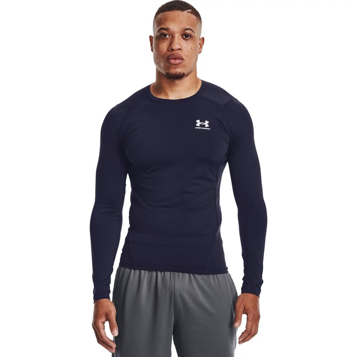 фото Лонгслив under armour hg comp ls tee мужской, размер 48-50