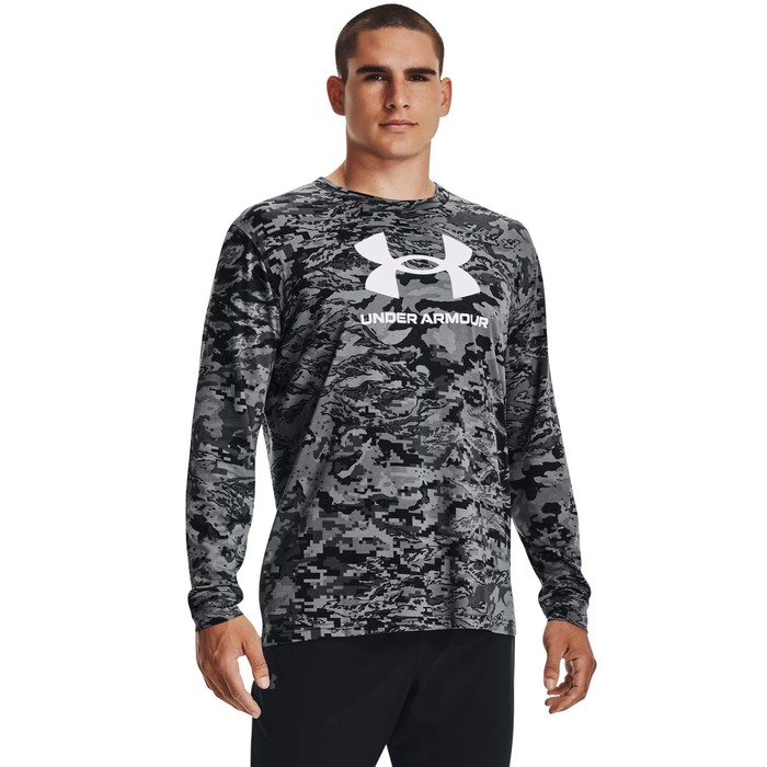 фото Лонгслив under armour abc camo ls мужской, размер 48-50